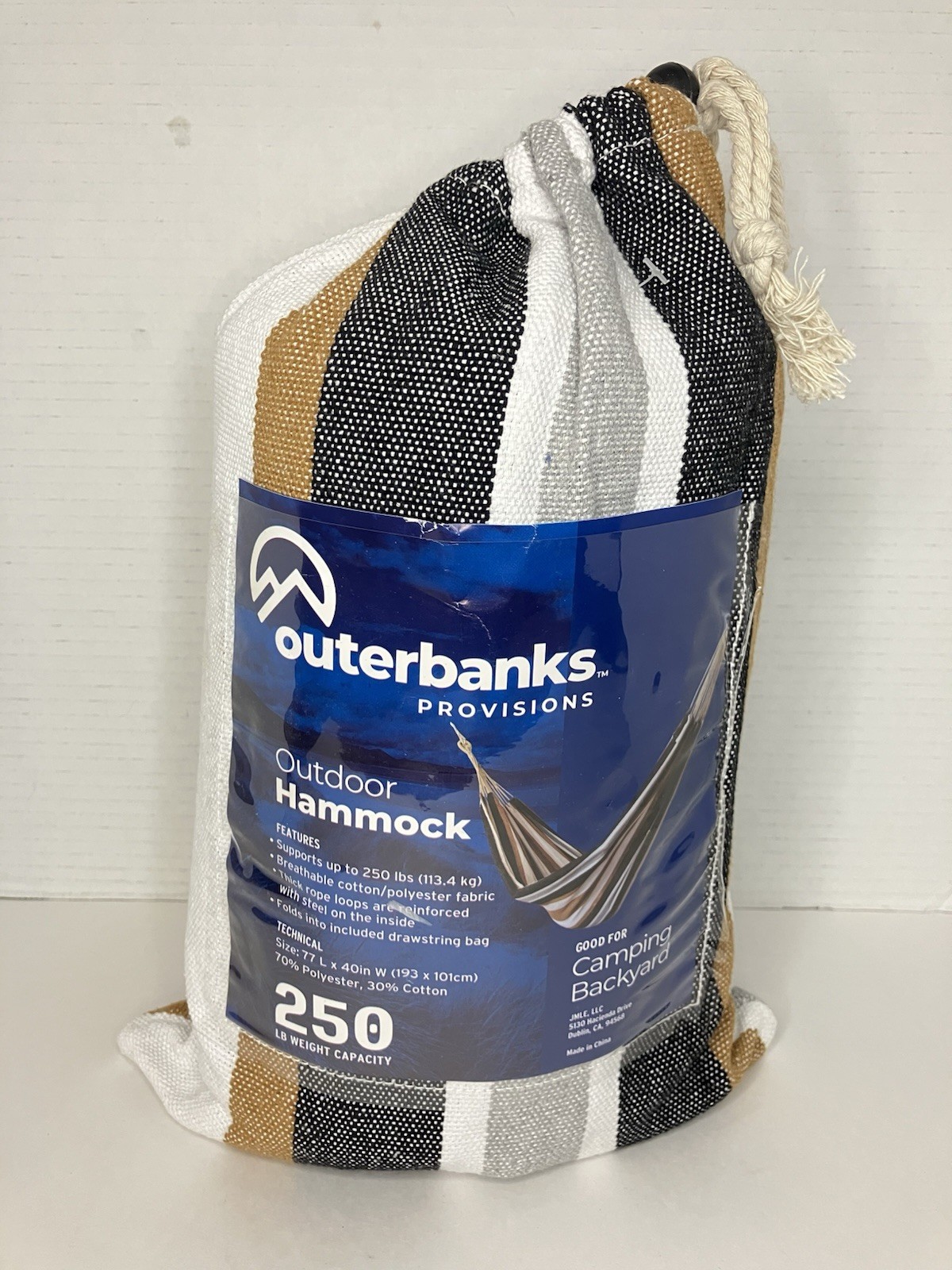 Outerbanks Outdoor Hammock Holds 250lbs New In Bag