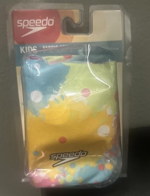 Speedo Kids Fabric Arm Bands Bright Multicolor Lightweight Ages 2-12 110 Lb Max