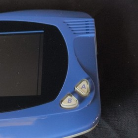 Wonder Swan Crystal Blue Violet BANDAI Console,Manual Boxed set, Working, Japan