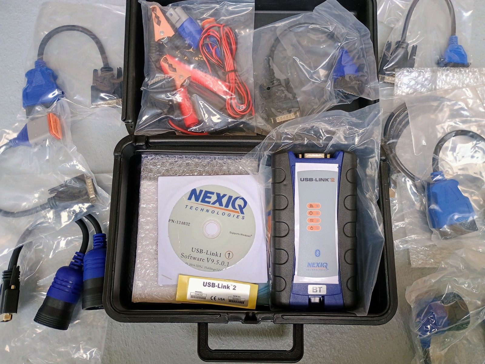 Scanner Nexiq 2 USB-Link 2 Diagnostic Tool For Trucks  Cummins Insite Detroit ..
