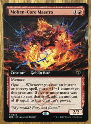 Molten-Core Maestro (Extended Art) - Secrets of Strixhaven