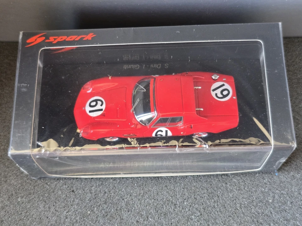 SPARK S3000 ASA RB 613 #61 DINI / GIUNTI 24 HOUR LE MANS 1966 - 1:43 Scale - Image 3 of 4