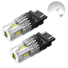 2pcs Led Reverse Light Bulb Anti Hyper Flash 3157 White Lamp 3020smd 3156 4157