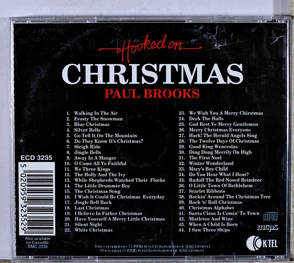 Paul Brooks (Performer) - Hooked on Christmas [K-T... (CD 1998) - Image 2 of 2
