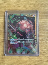 One Piece TCG OP06 Wings of the Captain OP06-118 Roronoa Zoro SEC NM Japanese