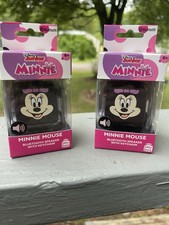 Bitty Boomers DISNEY MINNIE MOUSE Bluetooth Speaker with Keychain - New