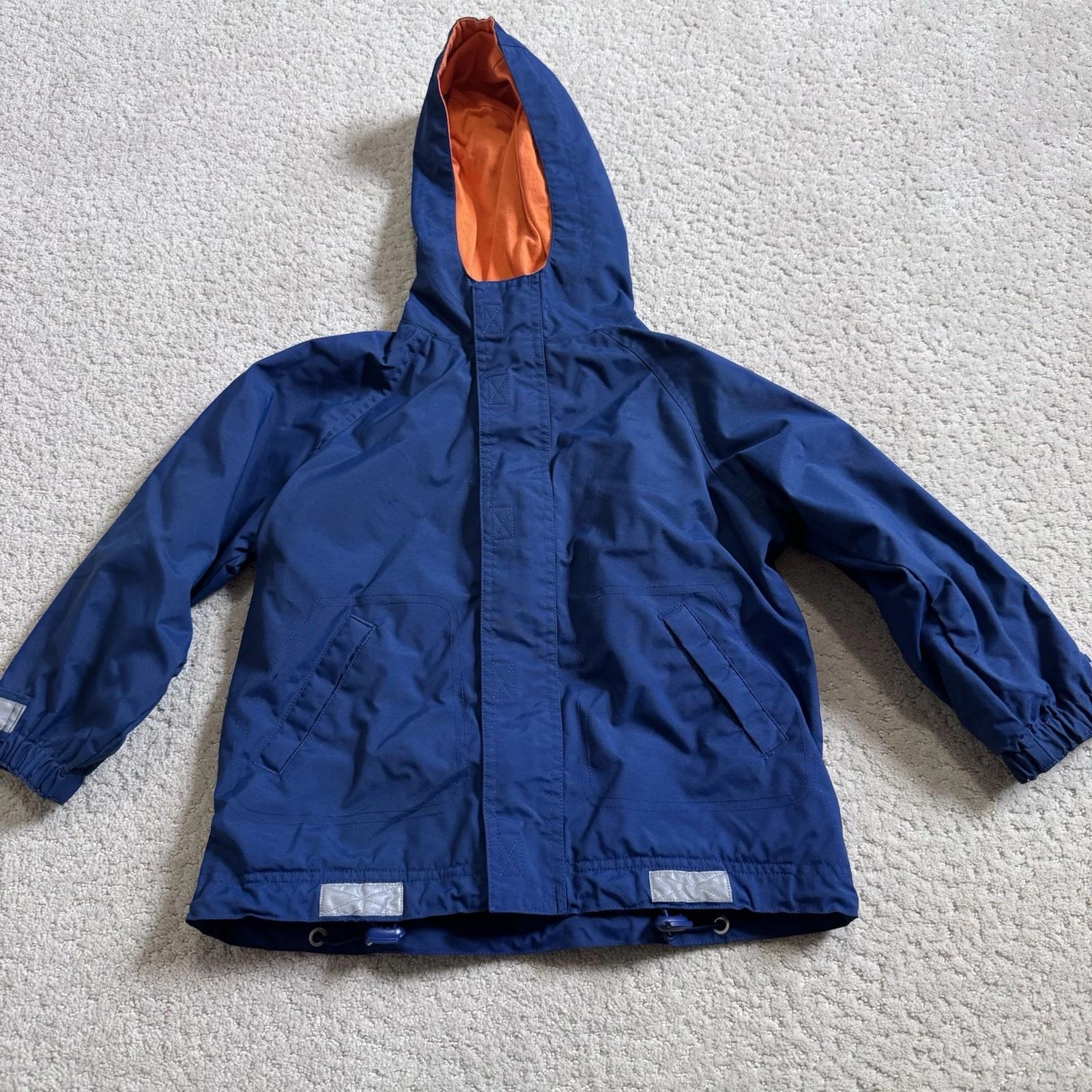 Hanna Andersson Outdoor Jacket Blue Hooded Full Zip Blue Unisex Kids 110 US 5
Opens in a new window