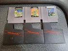 TMNT 1 2 3 Trilogy NES Nintendo Original Games Arcade Manhattan Authentic TESTED