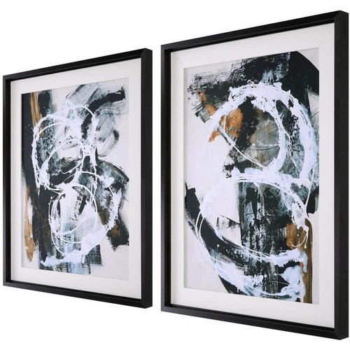 Uttermost 32265 Winterland 38.75 X 30.75 inch Abstract Prints - Picture 3 of 7