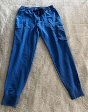 Figs Scrub Cargo Pants Mens Large Blue Technical Collection M22SW2055 Po 3043