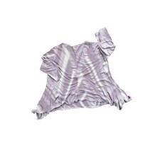 Asymmetrical Hem Tunic Euro Summer Top Lagenlook Blouse Light Weight Large