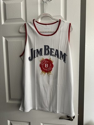 Jim Beam Basketball Jersey White XL Sealed