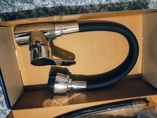 Silicone Hose Swivel Kitchen Faucet Hot and Cold Water Mixer Single Handle Tap