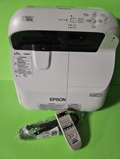 Sewing Epson BrightLink 585Wi HDMI Ultra Short Projector With New Lamp
