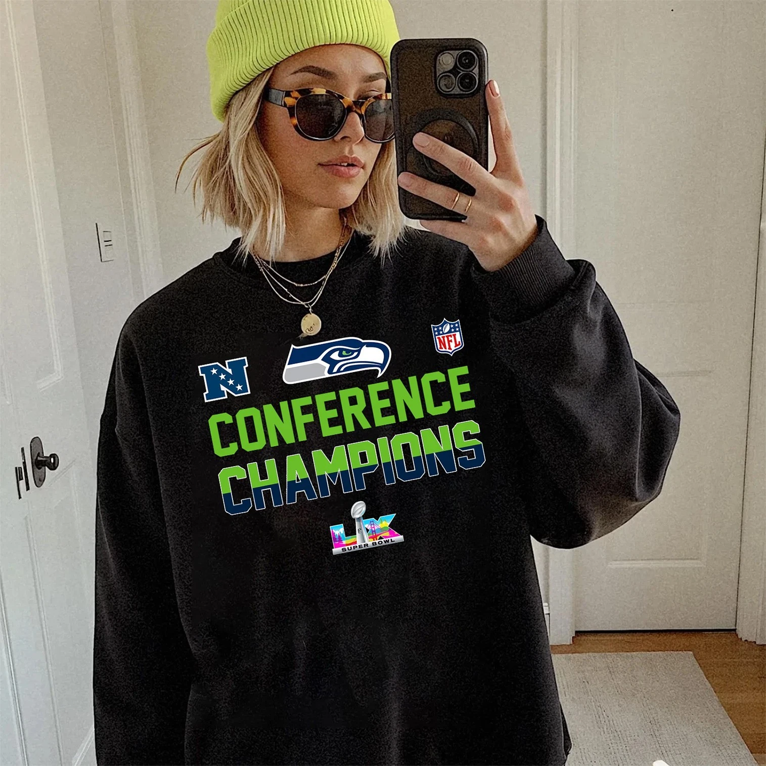 Seattle Seahawks 2025 NFC Championship Sweatshirt