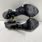 Aldo Tasbeeh 14527717 Black Yellow Leather High Heels Women's Size 8 — photo 7