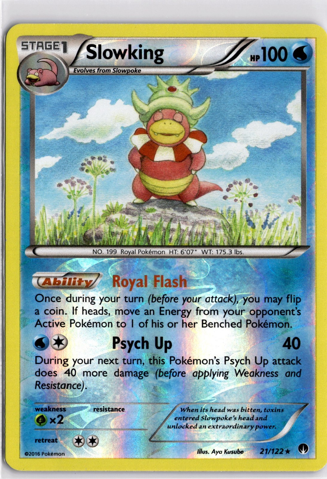 Slowking 21/122 Breakpoint Reverse Holo