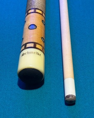 Vintage Schmelke Custom Pool Cue + Original Hard Case – Late 80s