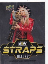 2024 Upper Deck Allure AEW Straps Julia Hart #S-3
