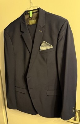 Hochzeitsanzug Herren Größe 44 navy blue 5 teilig Marke Benvenuto, Olymp