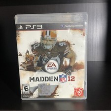 Madden NFL 12 - Sony PlayStation 3 Complete & Tested