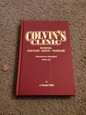 Vtg COLVIN’s CLINIC BONANZA DEBONAIR BARON BY COLVIN SIGNED Revised 1992