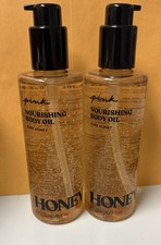 2. Victoria s Secret Pink Conditioning Body Oil Honey . New. 8 Fl Oz