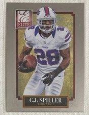 2013 Elite Football CJ Spiller Card #12 Bills Complete Your Set!