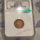 1902 Proof Indian Cent - NGC PF64 RB + CAC