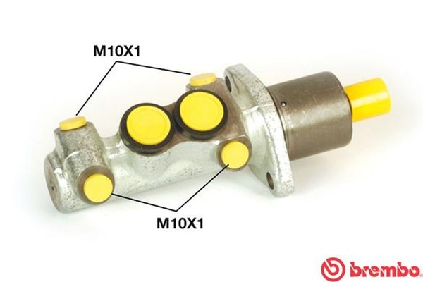 Hauptbremszylinder Brembo M 85 006 Gusseisen 10 X 1 4 FüR Audi 100 C3 Avant 445-image