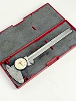 Starrett 6" Dial Calipers No. 120A White Original Case Made in USA Athol, Mass