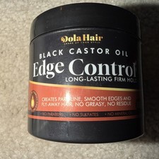 Edge Control Gel 4.2oz Strong Hold for Braids  Baby Hairs No Flaking Non-Greasy