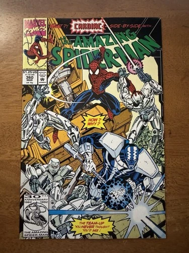 Amazing Spider-Man 360 NM Cardiac Carnage Bagley 1992