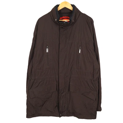 Veste de golf WELLENSTEYN pour homme taille XL marron à capuche poches zippée... - Photo 1/4