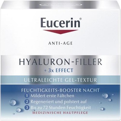 2x EUCERIN Anti-Age Hyaluron-Filler Feucht.Boos.Nacht 50 ML