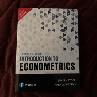 Introduction to Econometrics (3rd Edition)