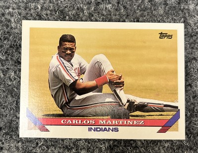 1993 Topps Blank Back Carlos Martinez #59