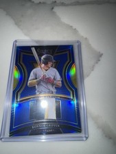 2025 Panini Select - Selective Swatches Konnor Griffin #SS-KG Blue Prizm /49 RC
