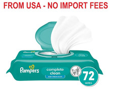 Pampers Complete Clean Baby Wipes - Fresh Scent 1X 72 Count