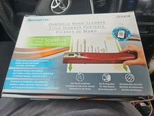 Pandigital Handheld Wand Scanner Red PANSCN08RD Photo Picture Arts Crafts