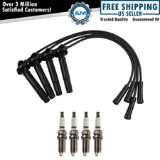 Ignition Kit Spark Plug & Wire Set For Subaru Baja H4 2.5L