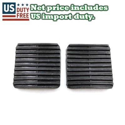 Brake Clutch Pedal Pad Pair Fit 84-87 Toyota Dyna BU60 BU63 BU75 BU80 BU84 Truck