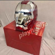 Iron Man Gold Mask Cosplay AUTOKING MK5 1:1 Helmet Wearable Voice-control New US