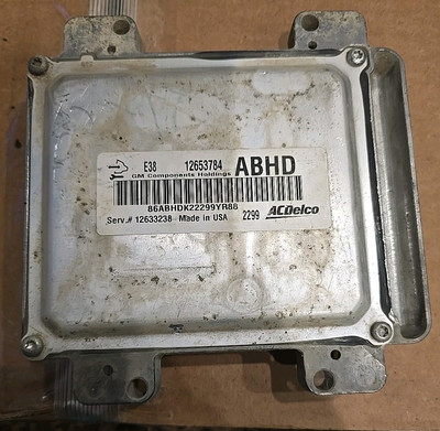 Engine Control Module (ECM) ACDelco GM Original Equipment 12633238