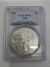 2010 - United States - American Silver Eagle - PCGS Graded MS 70 - 1ozt Silver