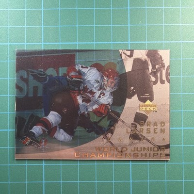 1997 Upper Deck World Junior Championships Brad Larsen #134