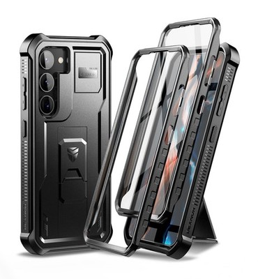 Dexnor Full Body Case for Samsung Galaxy S23 5G/6.1 inches, [Extra Black