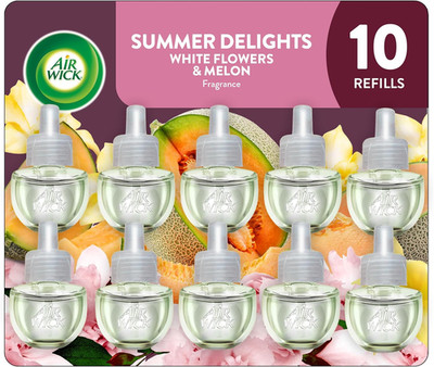 Plug in Scented Oil Refill, 10Ct, Summer Delights, Scented Oil, Air Freshener, E