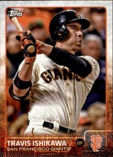 2015 Giants Topps #SFG6 Travis Ishikawa - BB