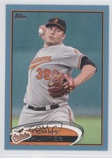 2012 Topps Wal-Mart Blue Border Tommy Hunter #625 0b5